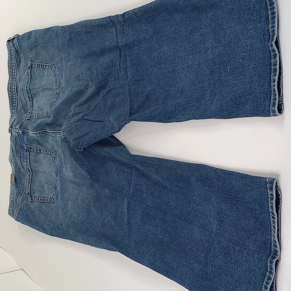 Torrid Sky High Kick Boot Super Soft New Moon Blue Jeans Size 22 - Picture 13 of 14